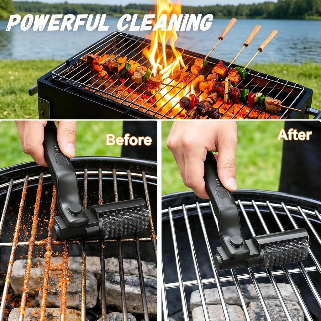 Upgraded Wireless Rechargeable Cleaning Brush