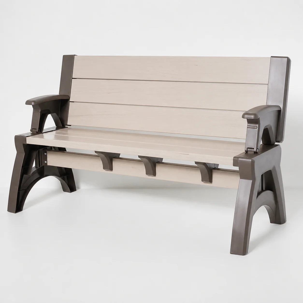 Bench AND picnic table