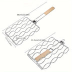 Iron Grill Basket for BBQ & Grilling