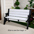 Bench AND picnic table