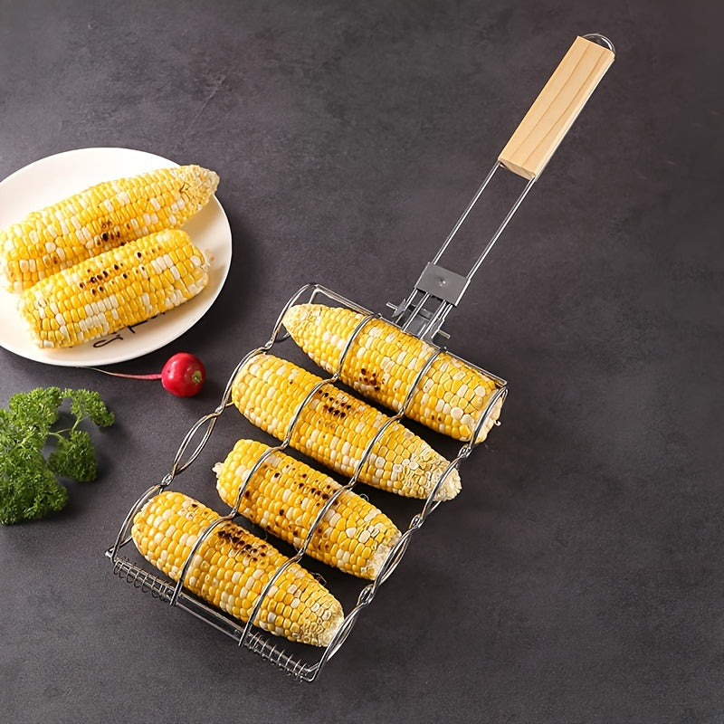 Iron Grill Basket for BBQ & Grilling