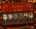 🎁Christmas Wine Glass Collection Gift Box Set✨