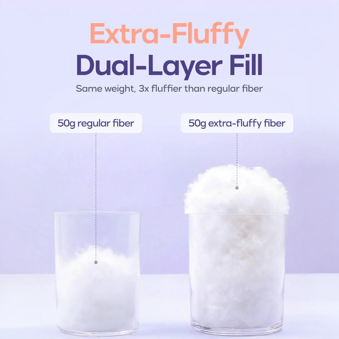 ☁️ Cooling Puff Pillow Set