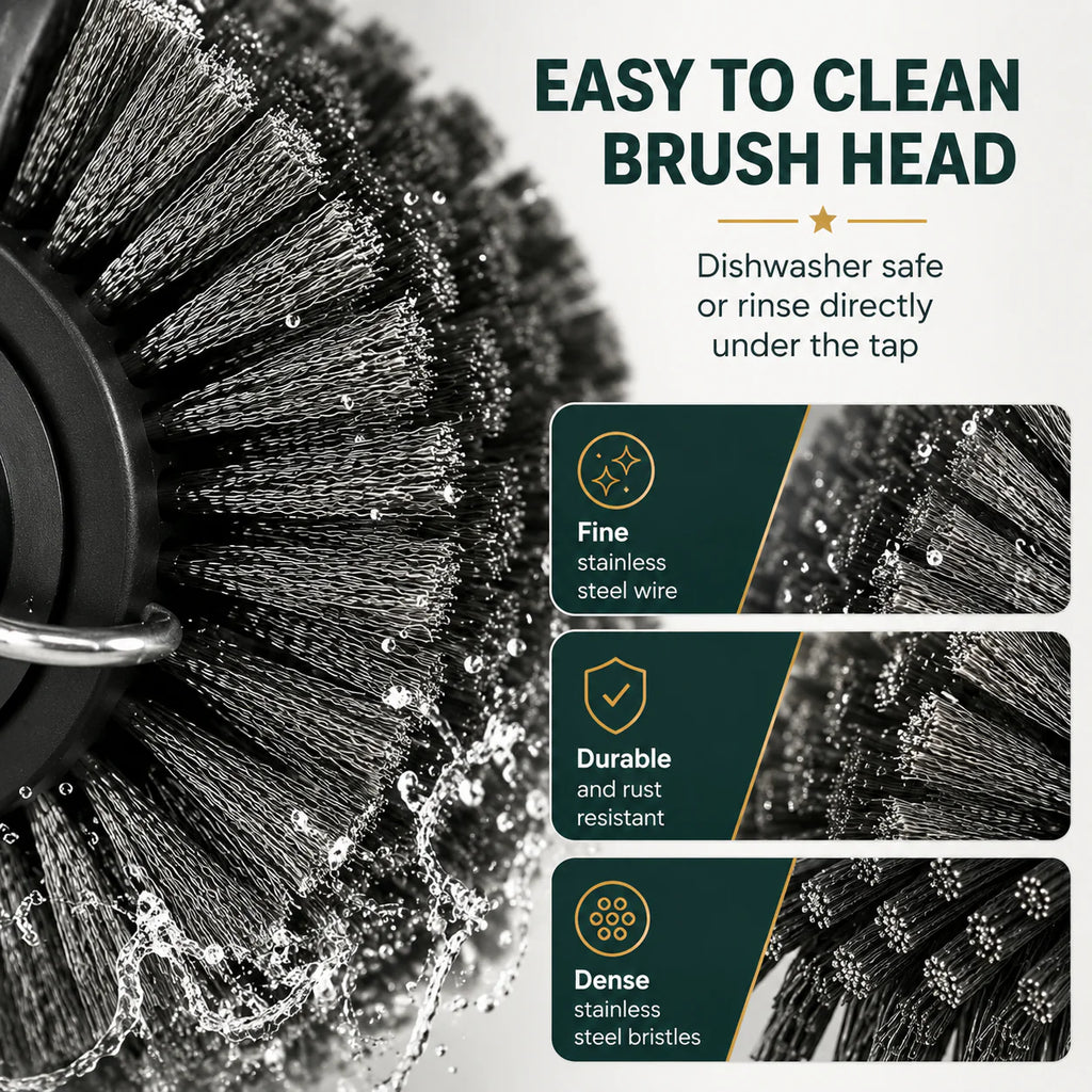 Upgraded Wireless Rechargeable Cleaning Brush