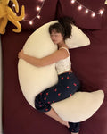 12lb Weighted Cuddle Body Pillow - Ergonomic Support for Side Sleepers 🌙💤